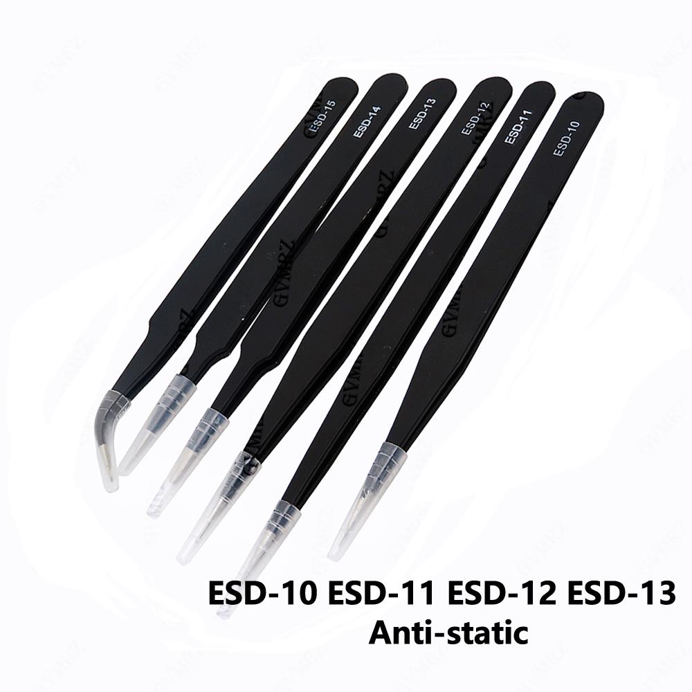 Model Kit Tweezers - Ensemble de 6 pinces à épiler