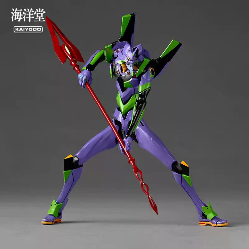 Model Kit Eva 02 - En stock, figurine d'action originale Kaiyodo