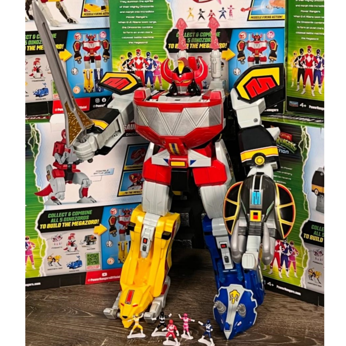 Model Kit Megazord - Collection Anime ULTIMATE MEGA THUNDERZORD Megazord,