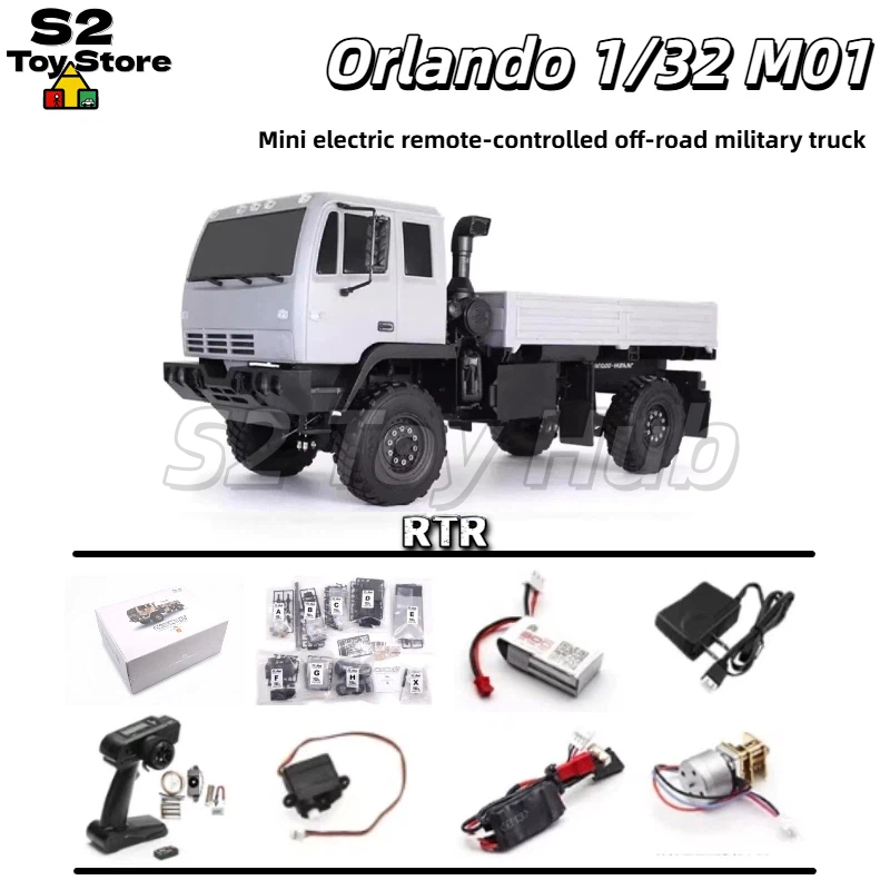 Model Kit Runner - Camion militaire RC Orlandoo Hunter OH32M01