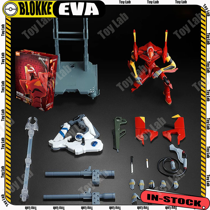 Model Kit Eva 02 - Original Blokees Édition Légendaire Édition TV
