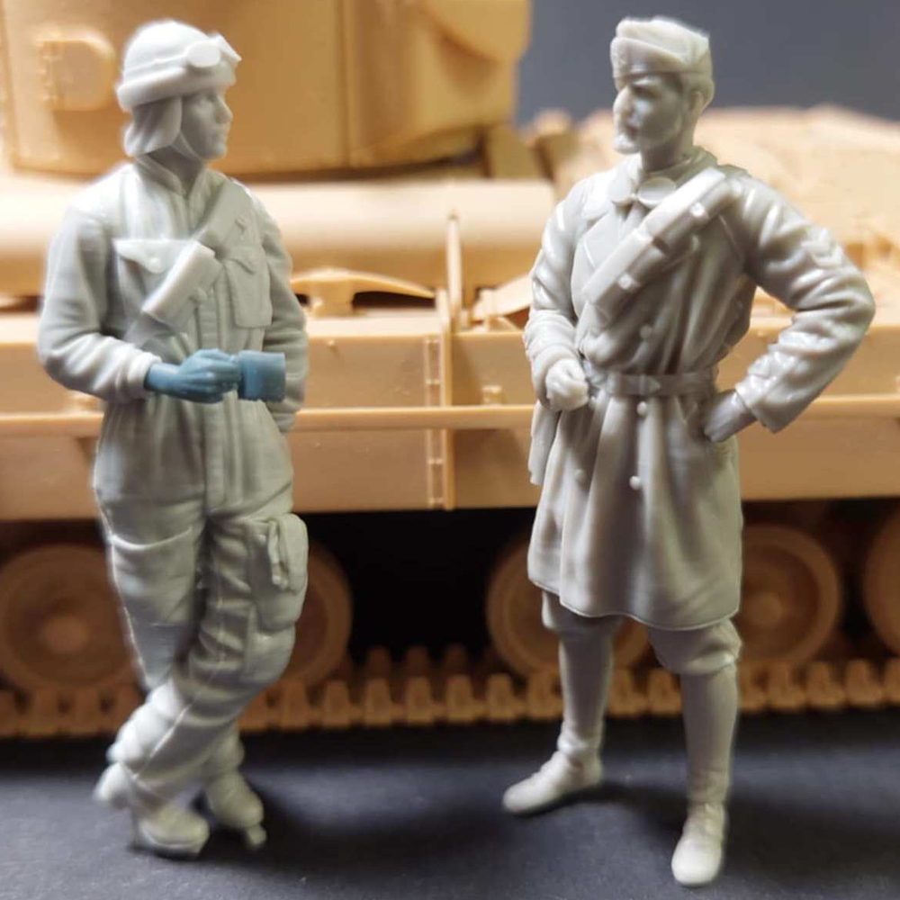 Model Kit Italeri - Ensemble de tankers italiens 1/35, état