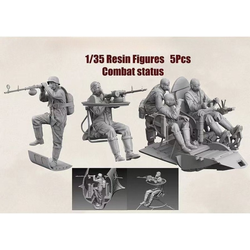Model Kit Italeri - Figurine en résine moulée sous pression,