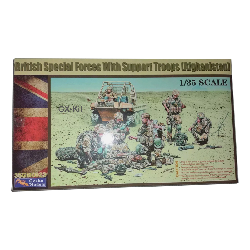 Model Kit Italeri - Gecko 35GM0023 Figurines des forces spéciales