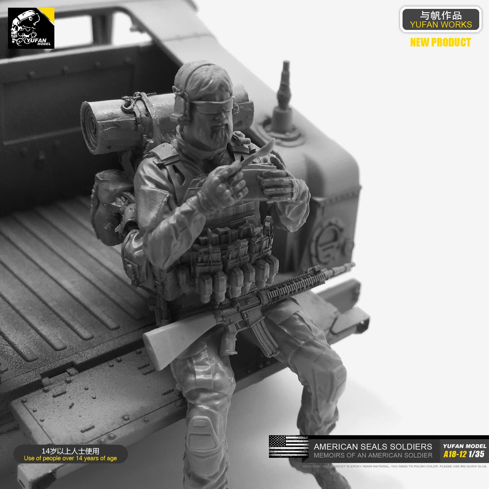 Model Kit Italeri - Kits de soldats en résine 1/35,