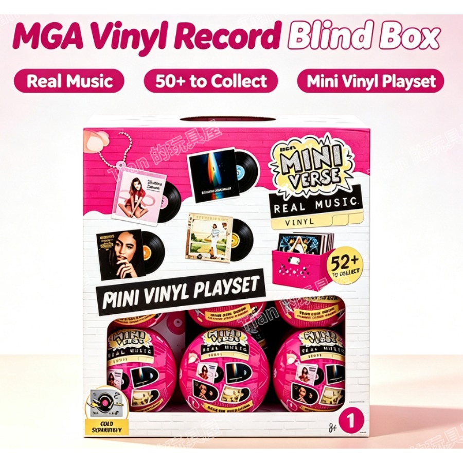Model Kit Brand - Nouvelle série de mini disques vinyles
