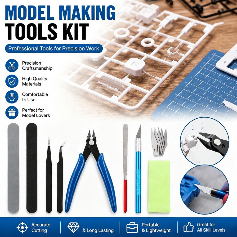 Model Kit Nipper - Kit d'outils de modélisme 14 pièces
