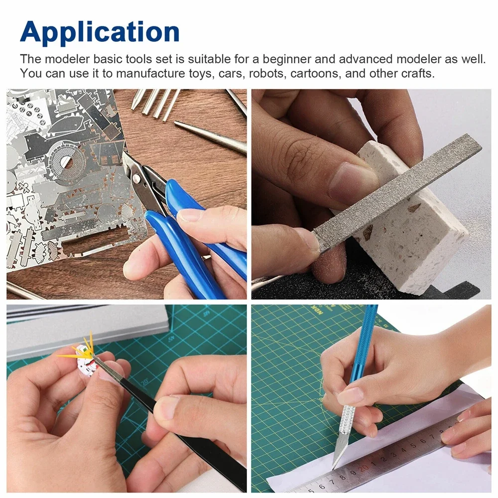 Kit d'outils pour modèles Gunp - Model Kit Tweezers avis et prix