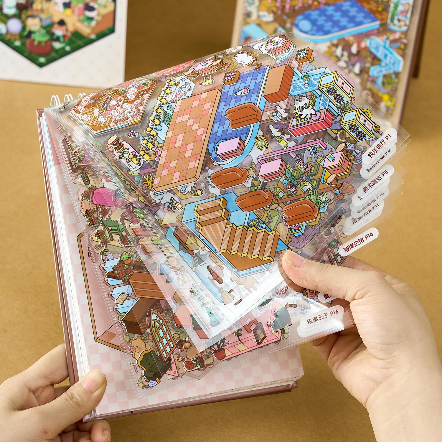 Livre d'autocollants de scènes - Model Kit Tweezers avis et prix
