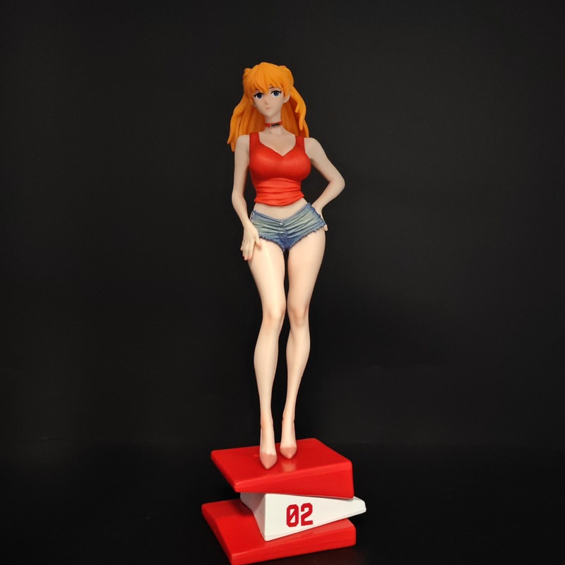 Figurine d'anime Asuka Langley - Model Kit Eva 02 avis et prix