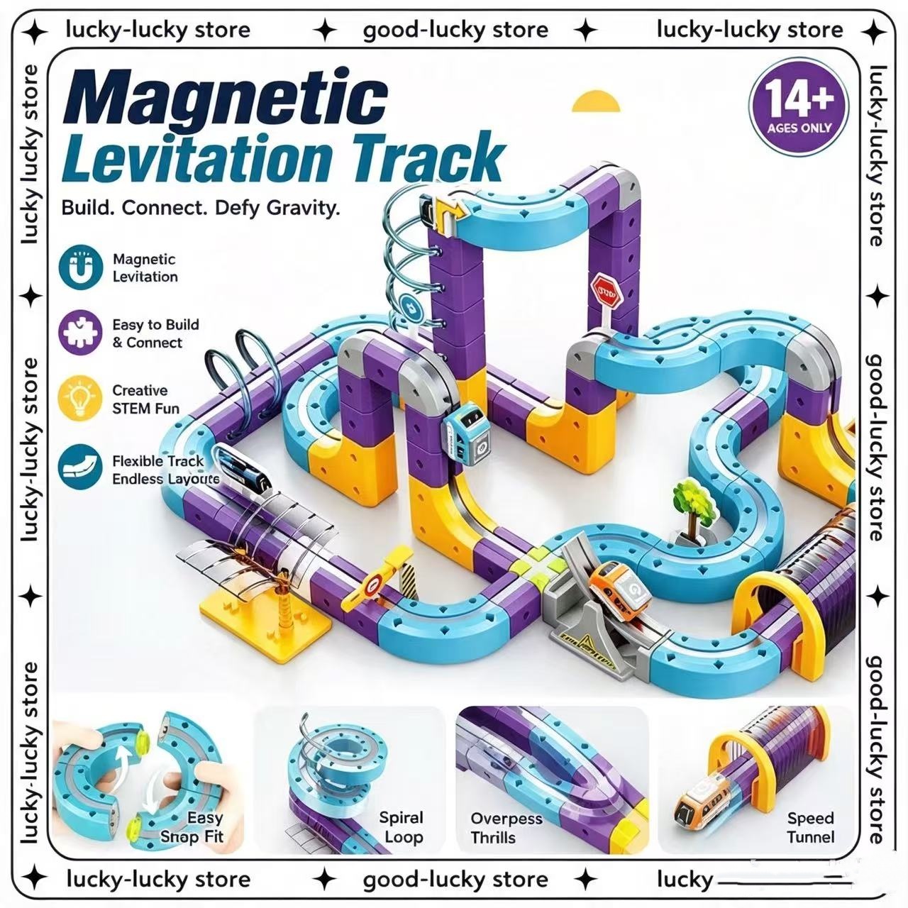Blocs de construction magnétiq - Model Kit Runner avis et prix