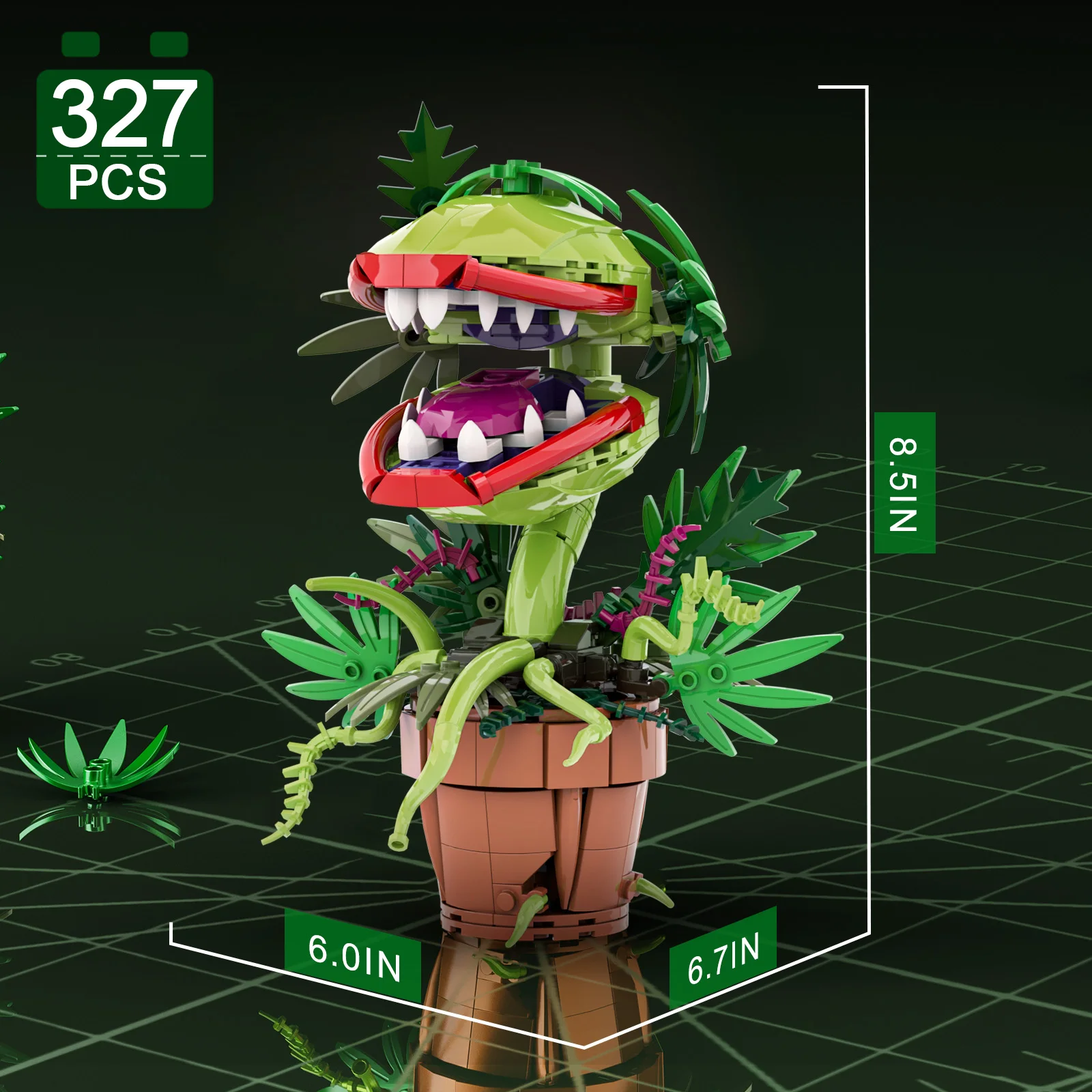 JAKI Creative Carnivorous Pott - Model Kit In Era avis et prix