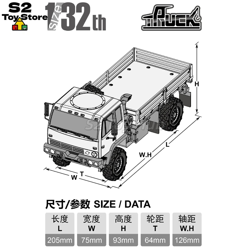 Camion militaire RC Orlandoo H - Model Kit Runner avis et prix