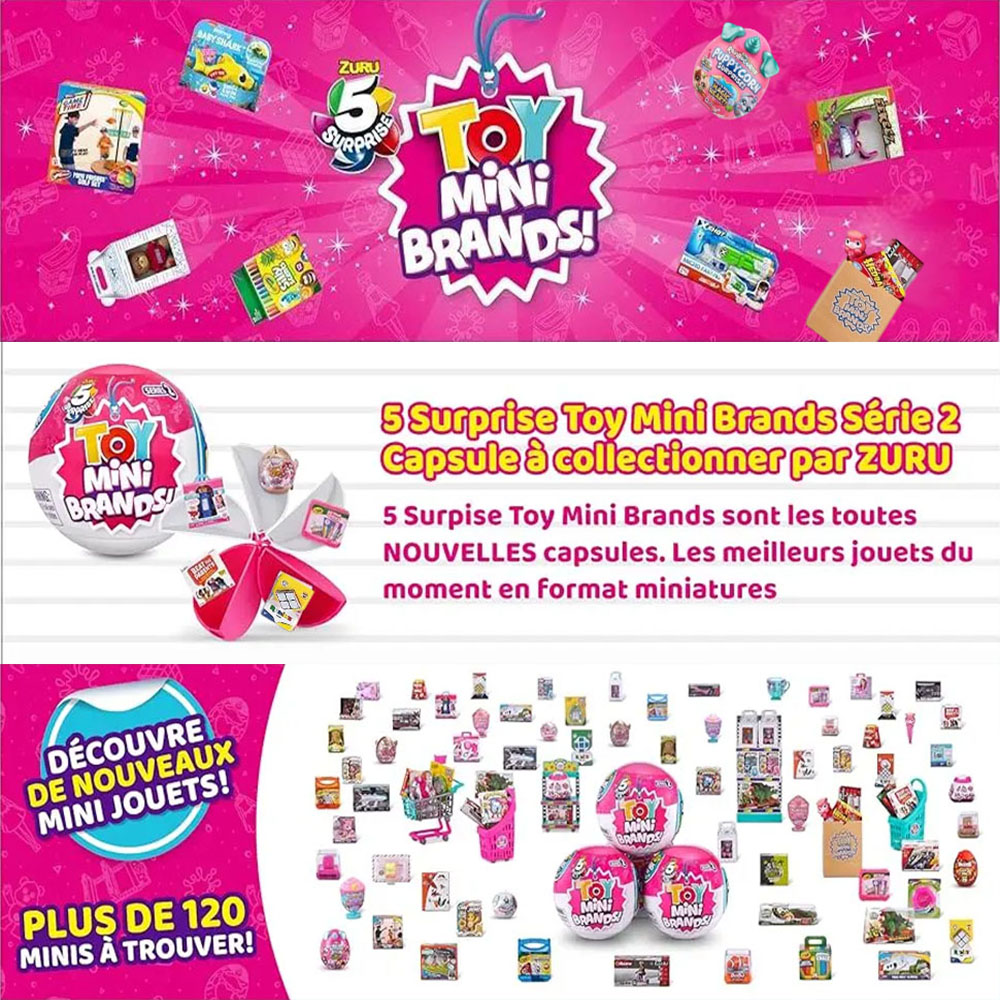 Zuru 5 Surprise Toy Mini Brand - Model Kit Brand avis et prix