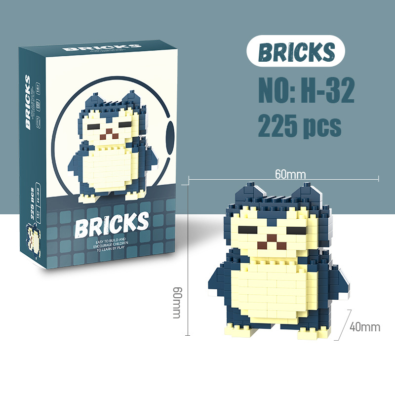 Micro blocs de construction Po - Model Kit Figure avis et prix