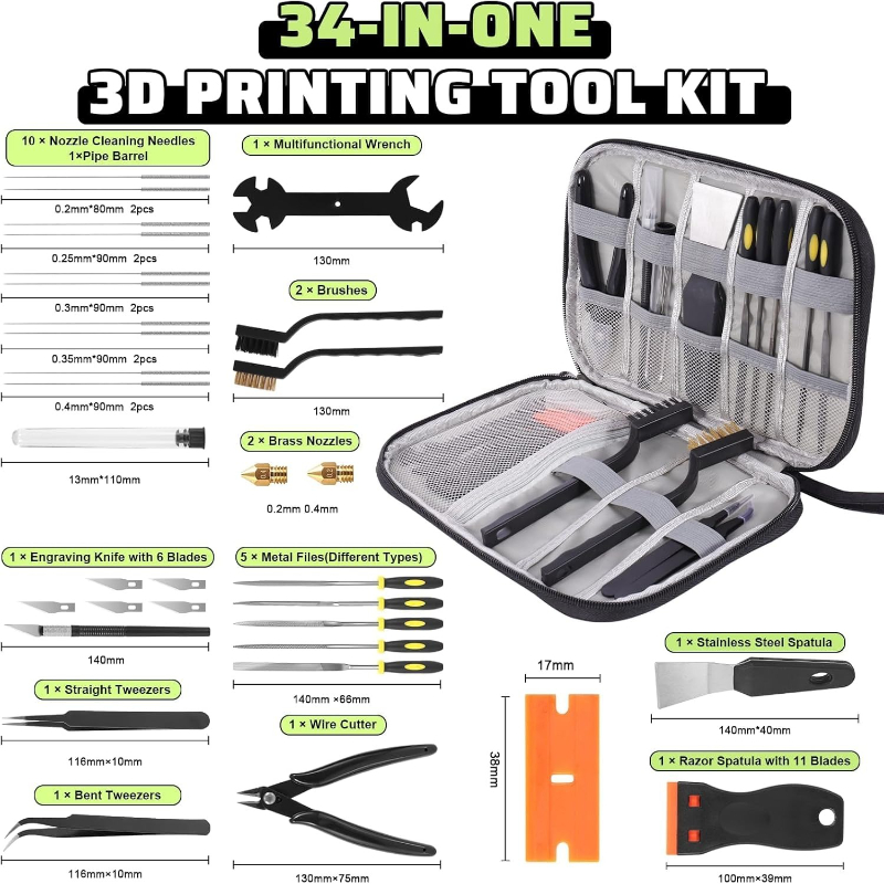 Kit d'outils d'imprimante 3D,  - Model Kit Tweezers avis et prix
