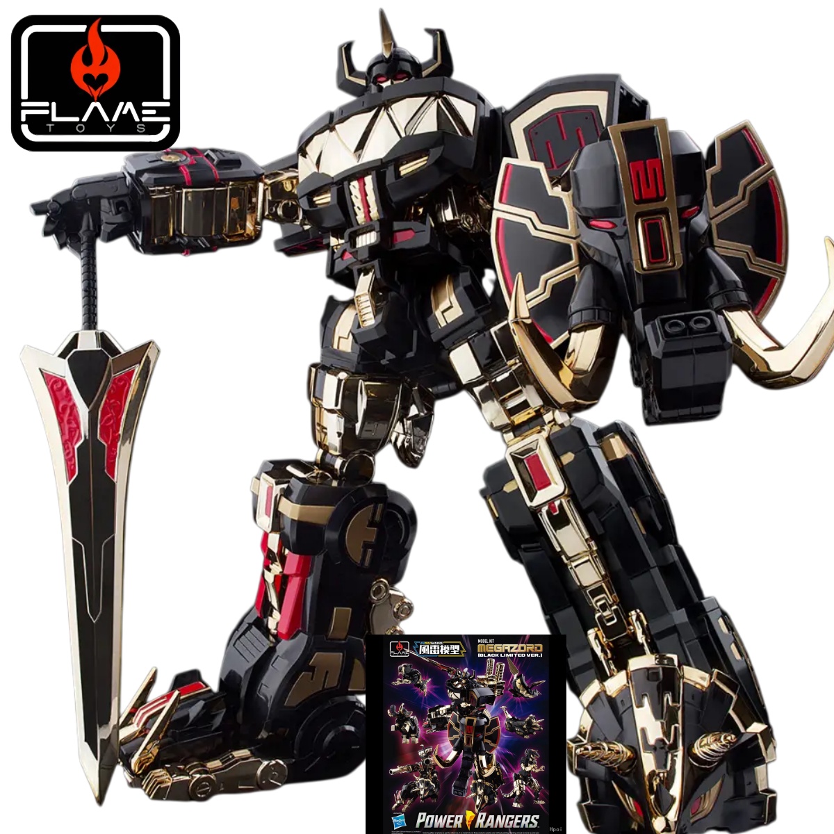 Flame Toys Furai Model Megazor - Model Kit Megazord avis et prix